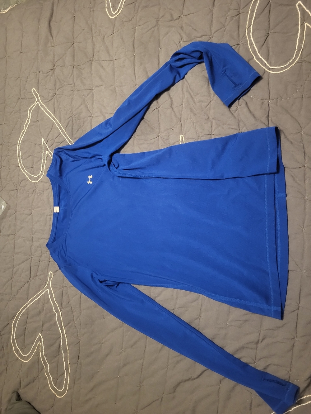 BOGO Under Armour HEAT GEAR Navy and Royal Blue Performance Shirts